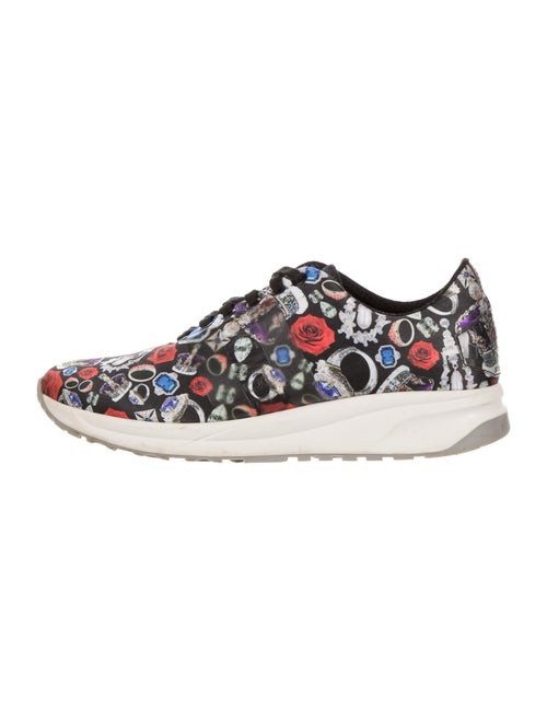 Dirk Bikkembergs Printed Sneakers Black