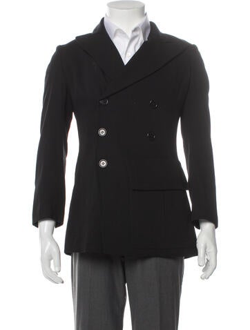 Dirk Bikkembergs Outerwear Vintage 1990's Peacoat M