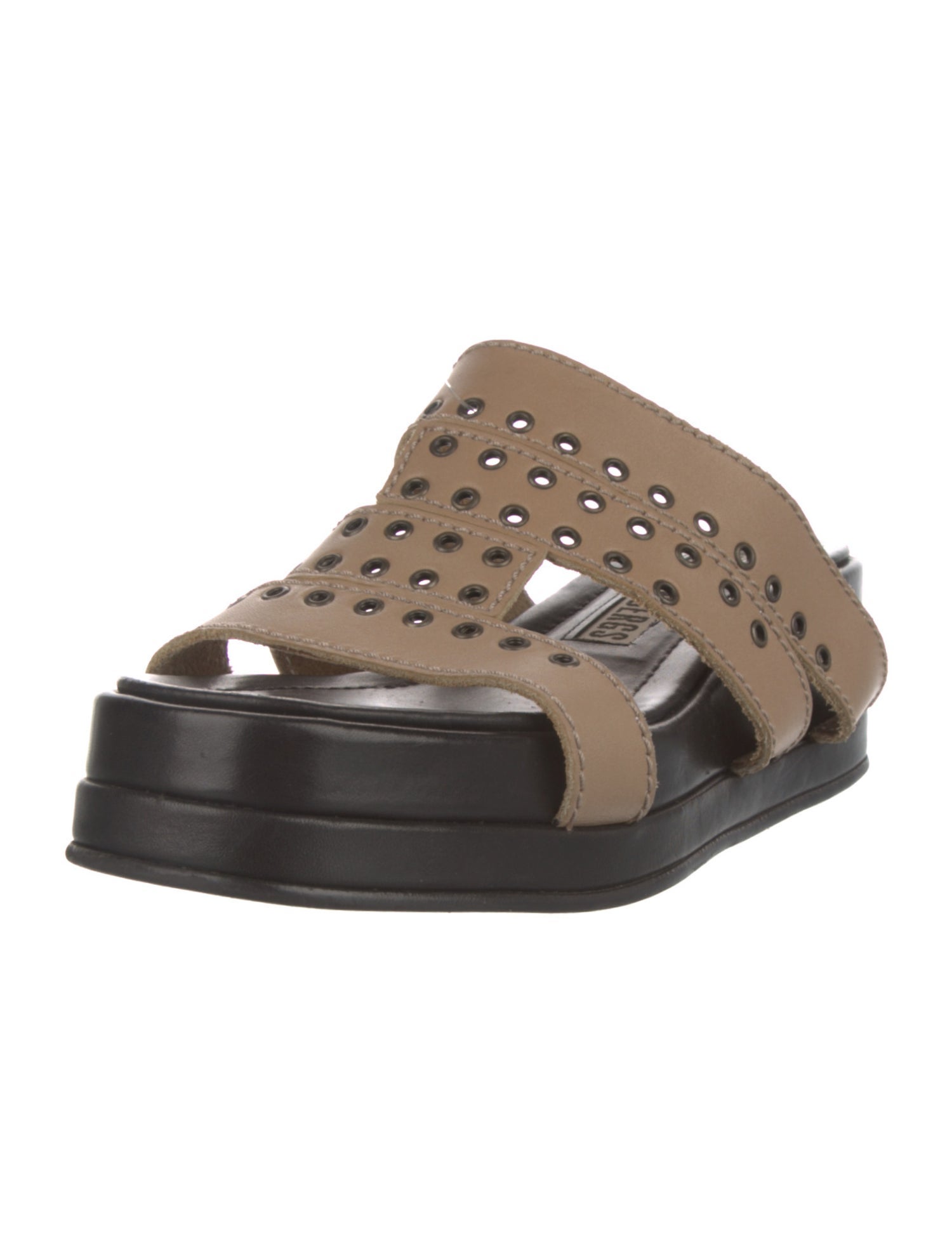 Dirk Bikkembergs Leather Slides