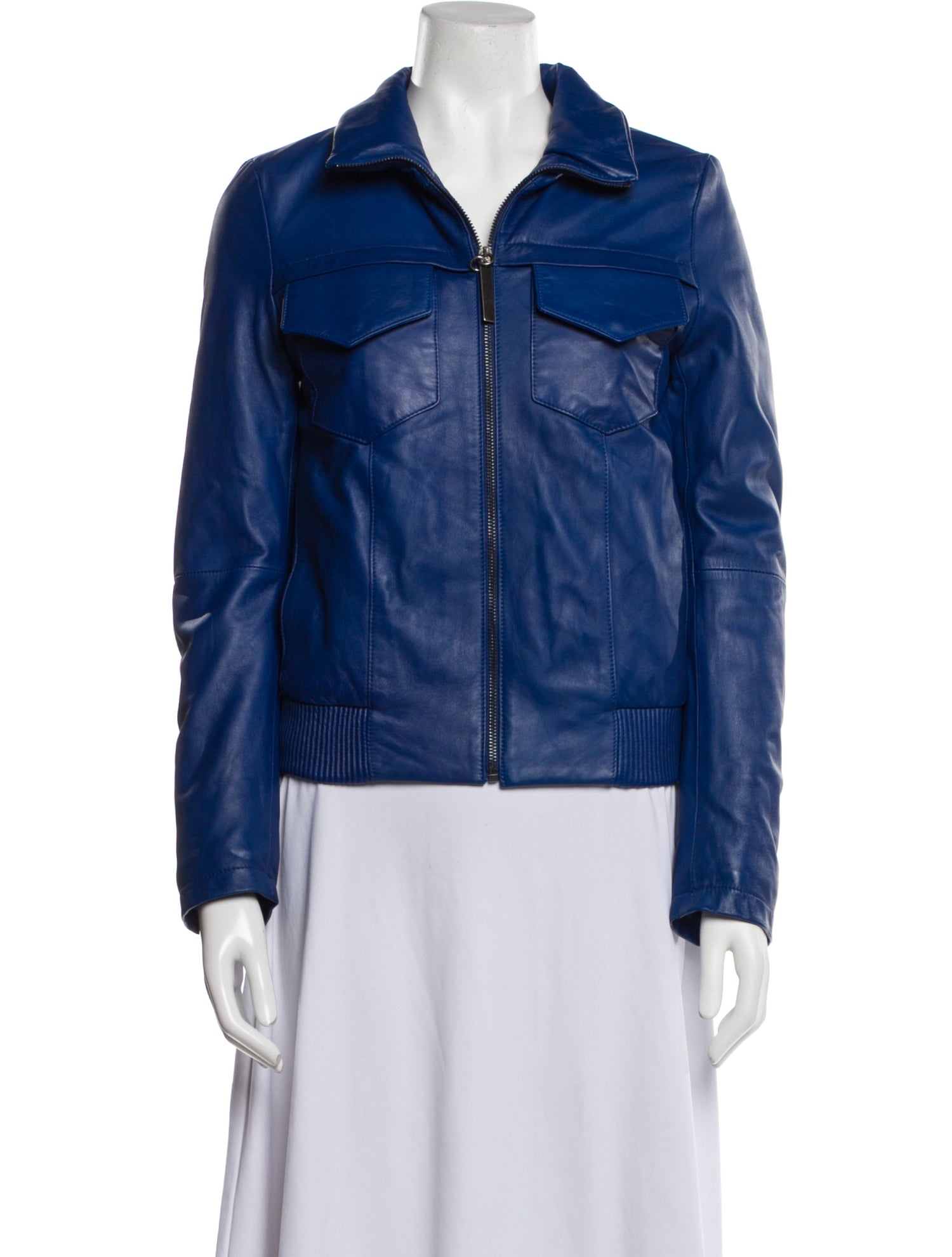 Dirk Bikkembergs Lamb Leather Biker Jacket