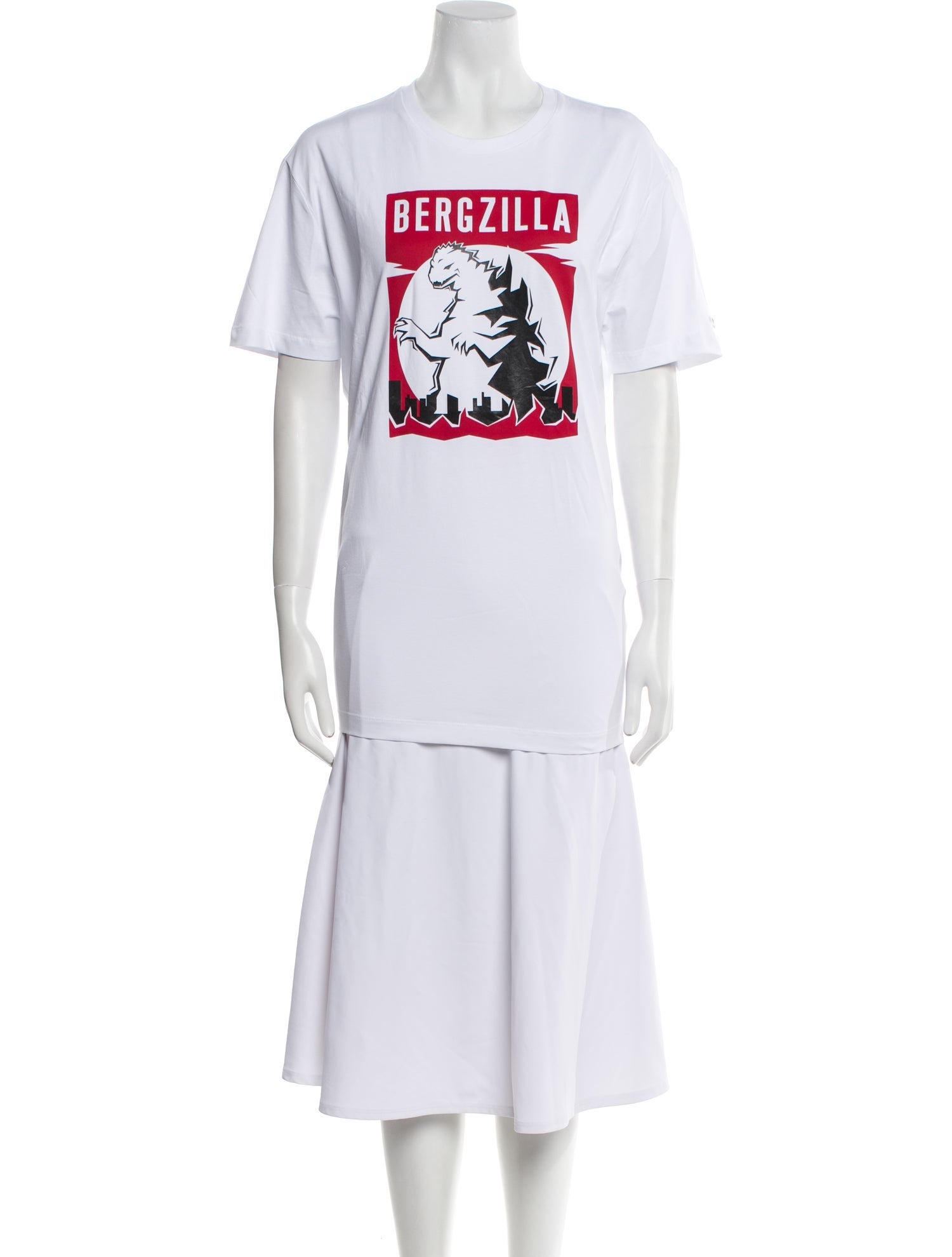 Dirk Bikkembergs Graphic Print Crew Neck T-Shirt w/ Tags