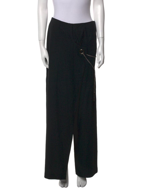 Dirk Bikkembergs Wool Wide Leg Pants