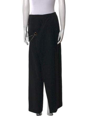 Dirk Bikkembergs Wool Wide Leg Pants