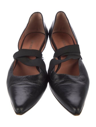 Dirk Bikkembergs Leather D'Orsay Pumps