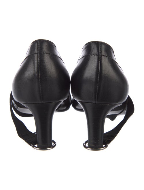 Dirk Bikkembergs Leather D'Orsay Pumps