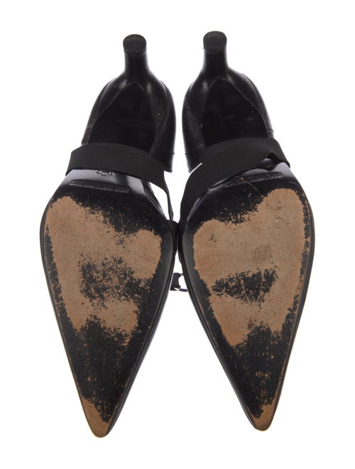 Dirk Bikkembergs Leather D'Orsay Pumps