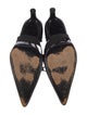 Dirk Bikkembergs Leather D'Orsay Pumps