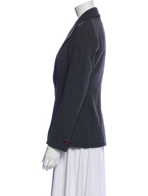 Dirk Bikkembergs Wool Striped Blazer