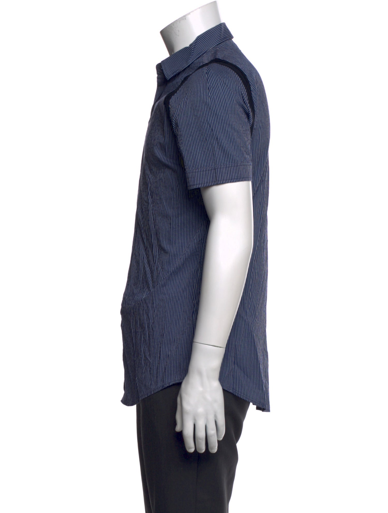 Dirk Bikkembergs Striped Short Sleeve Shirt