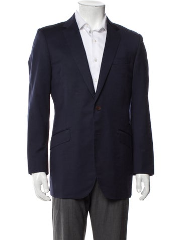 Black Lapel Suiting Blazer XXL