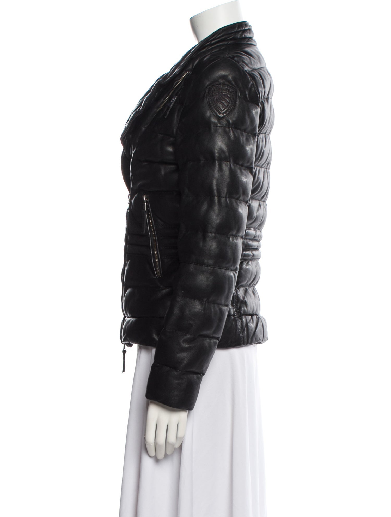 Blauer Leather Biker Jacket