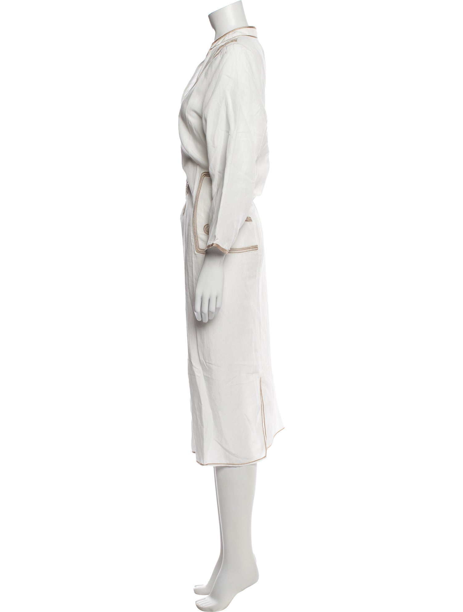 Baacal Silk Midi Length Dress