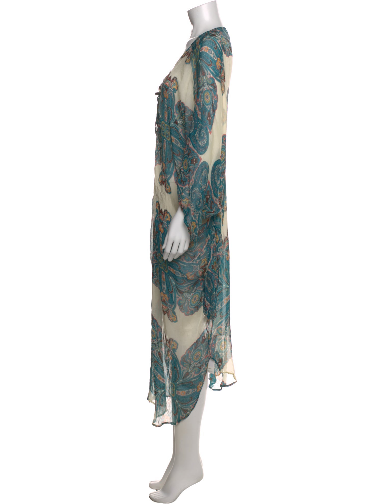 Baacal Silk Long Dress