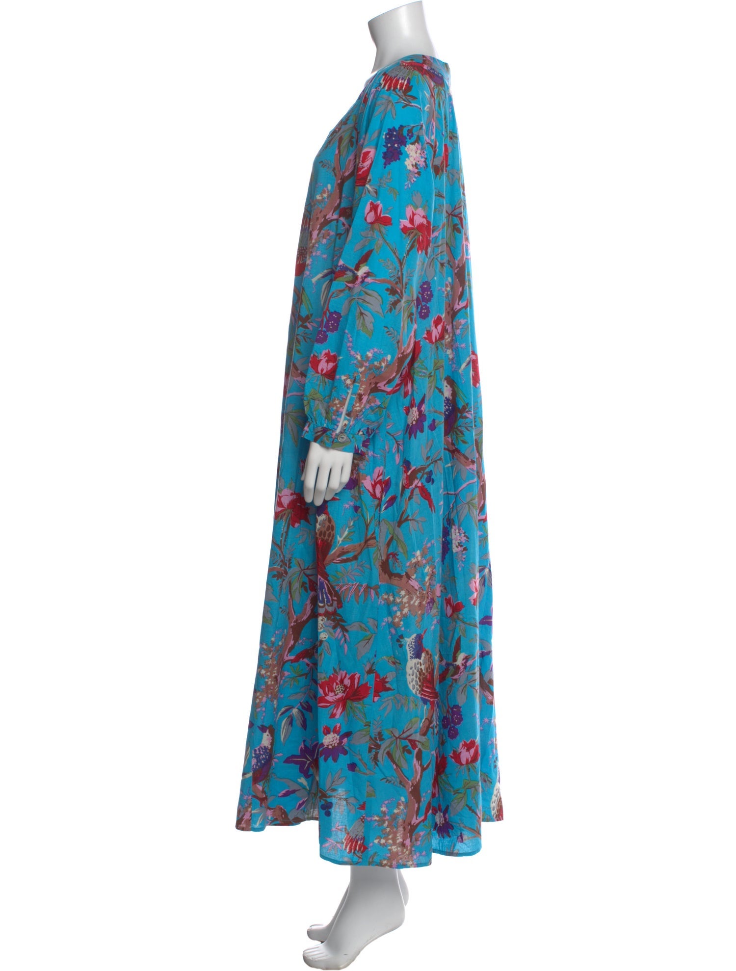 Baacal Floral Print Long Dress