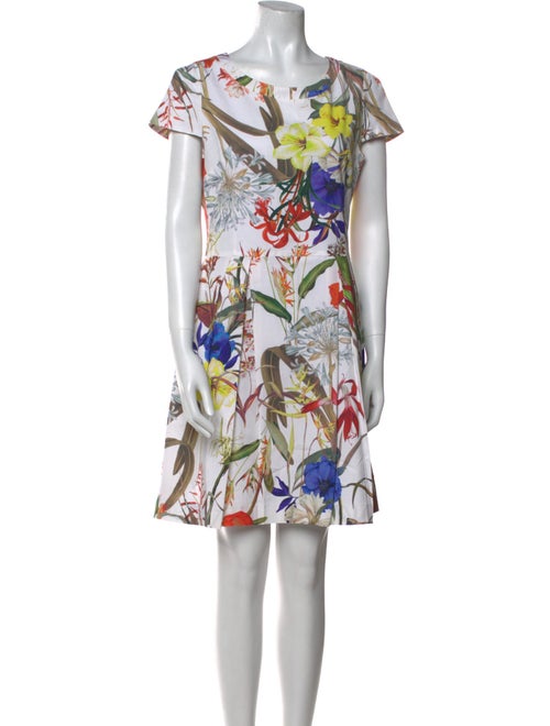 Blue Les Copains Silk Mini Dress