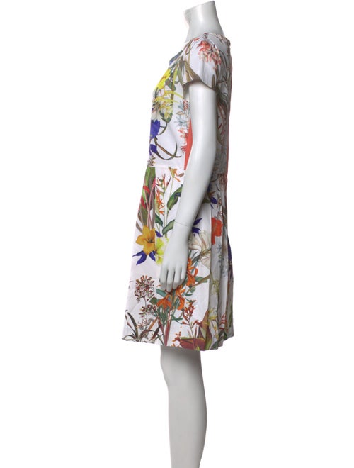 Blue Les Copains Silk Mini Dress