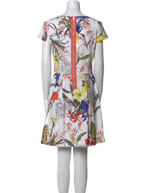 Blue Les Copains Silk Mini Dress