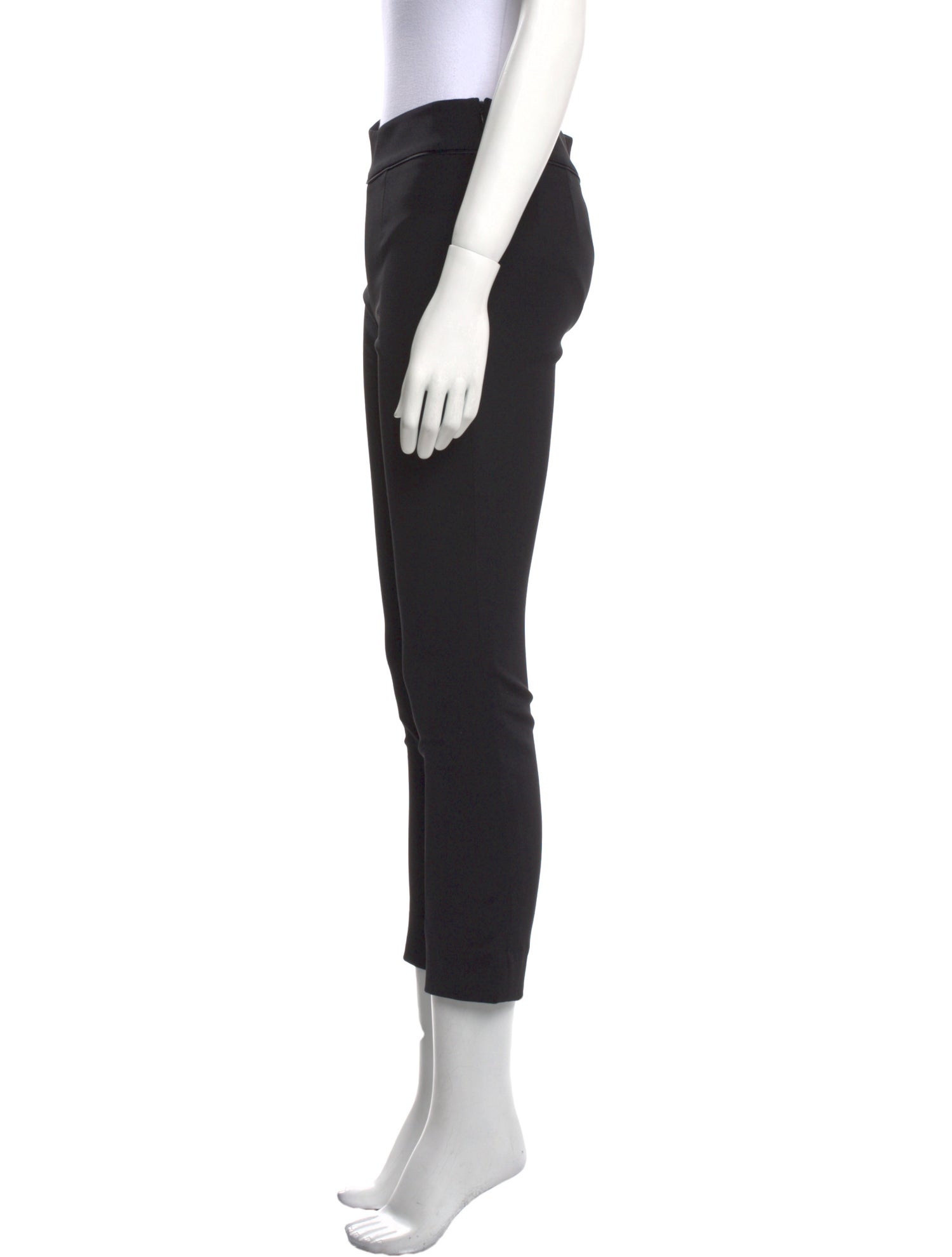 Blanc de Chine Silk Skinny Leg Pants