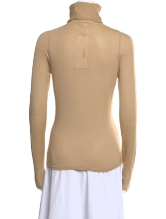 Blanc de Chine Cashmere Turtleneck Sweater