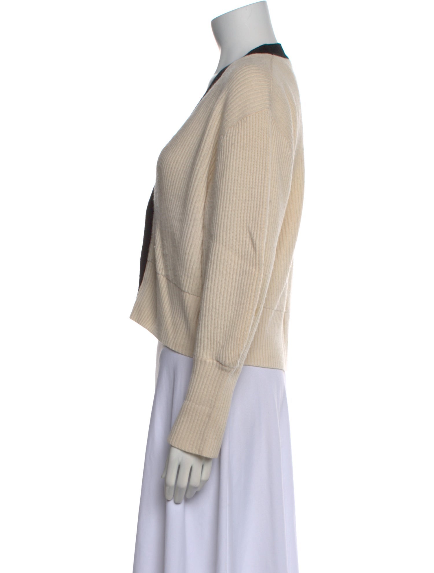 BLDWN Wool Colorblock Pattern Sweater