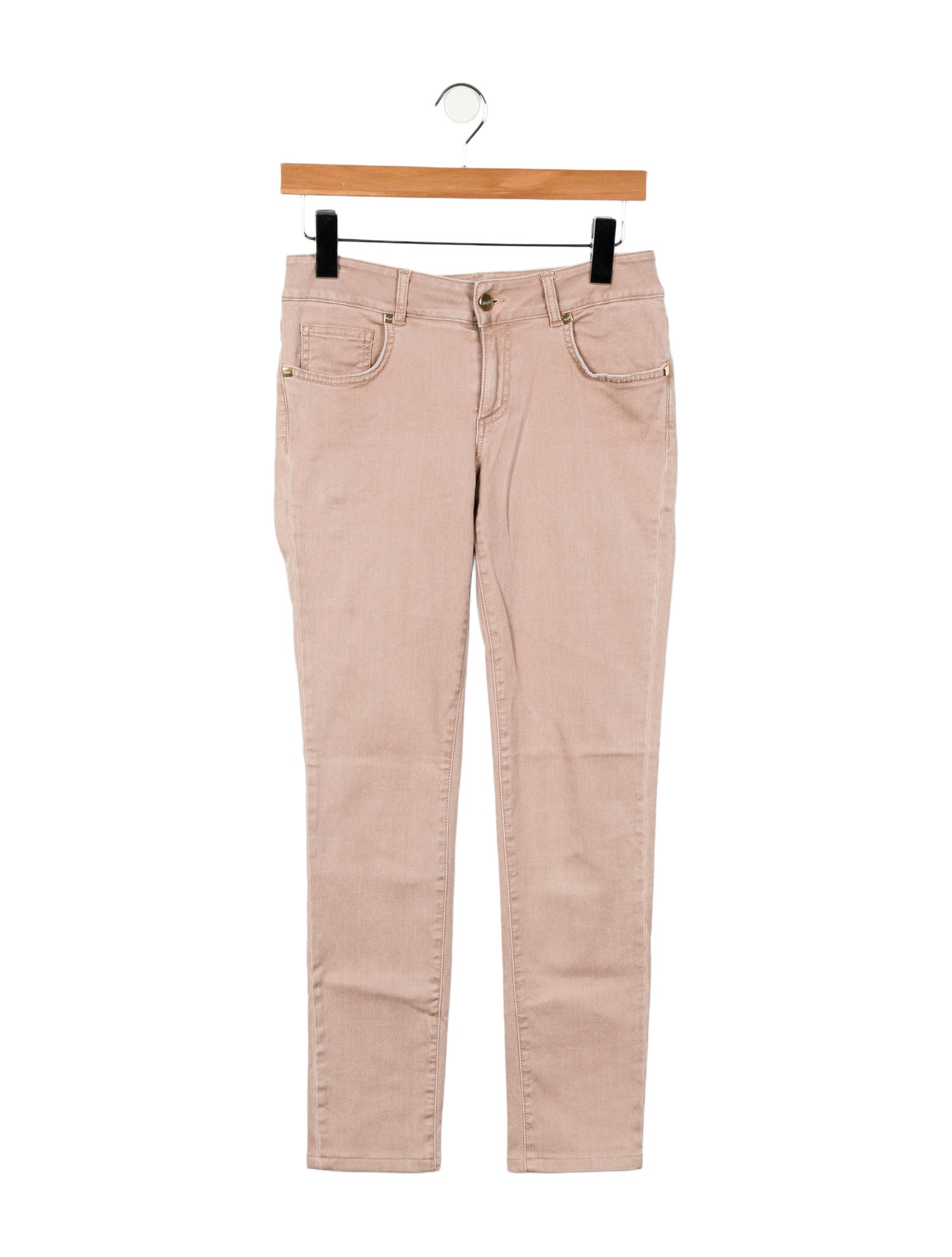 Blugirl Blumarine Mid-Rise Straight Leg Jeans