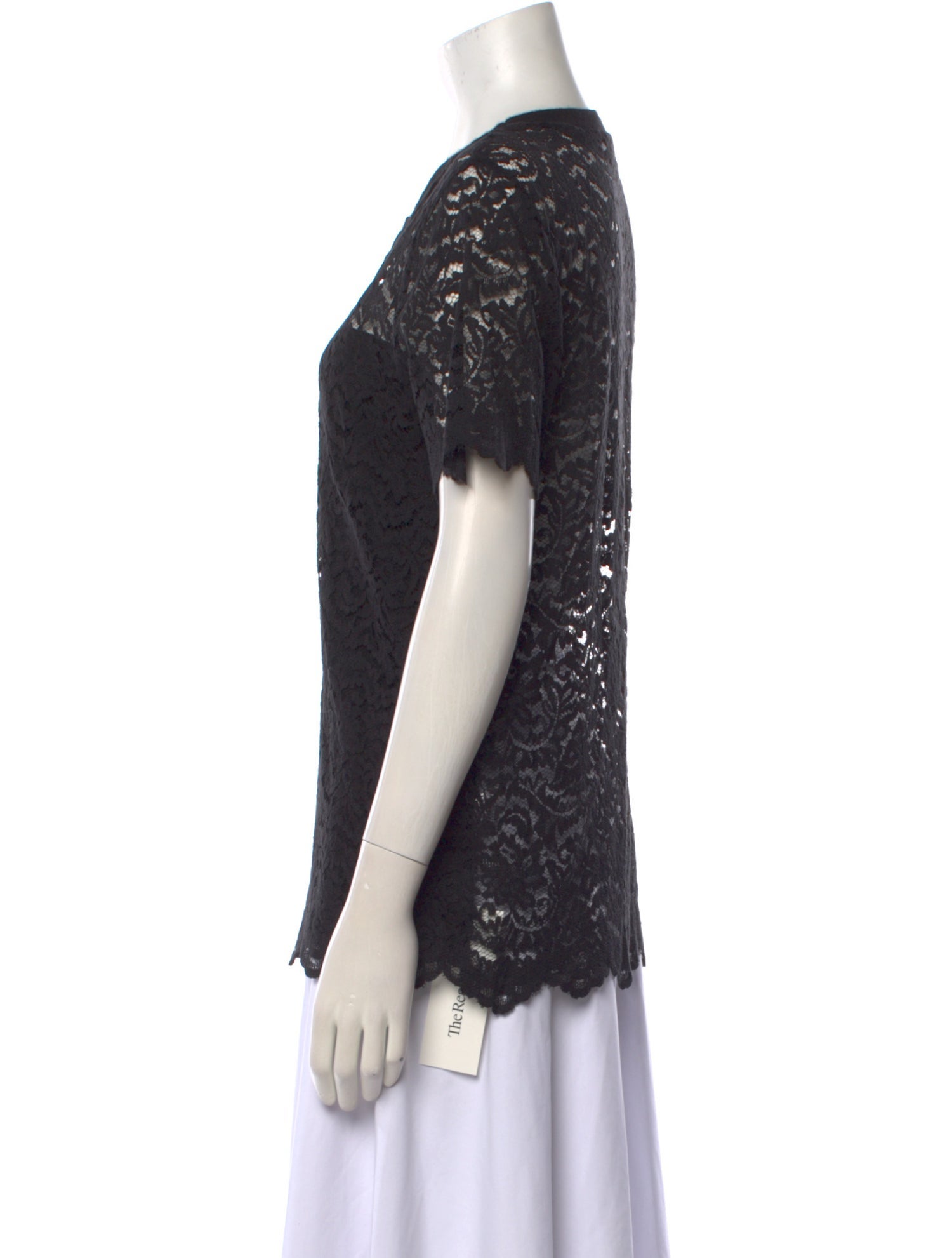 Blugirl Blumarine Floral Print Crew Neck T-Shirt