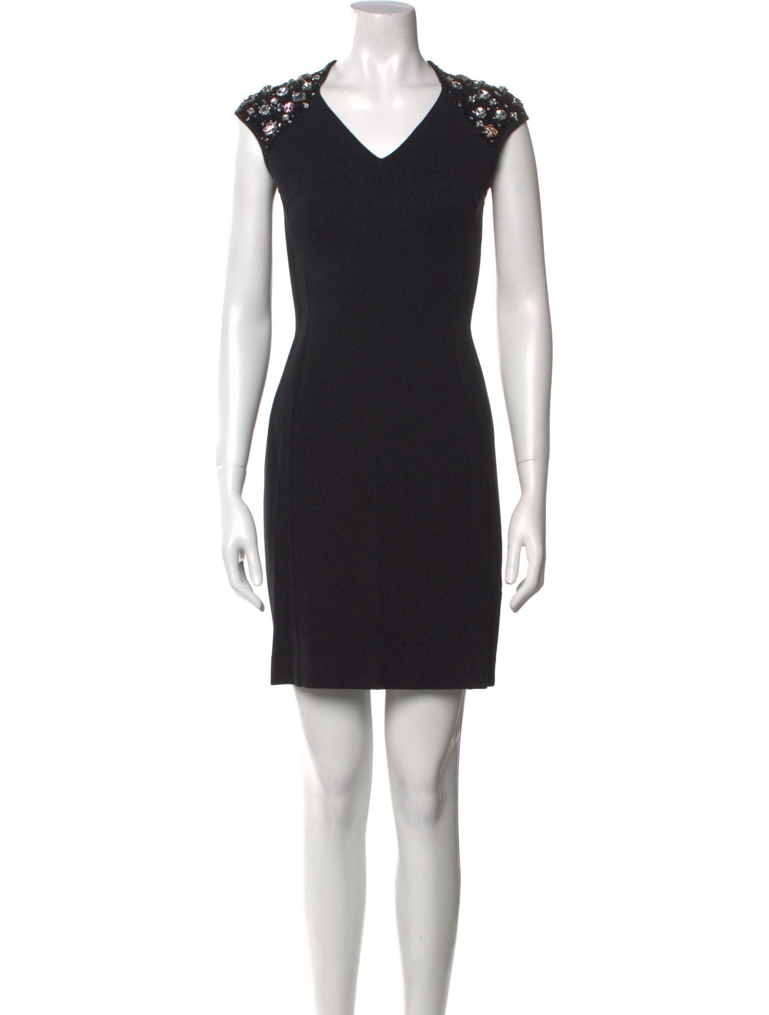 Blugirl Blumarine V-Neck Mini Dress