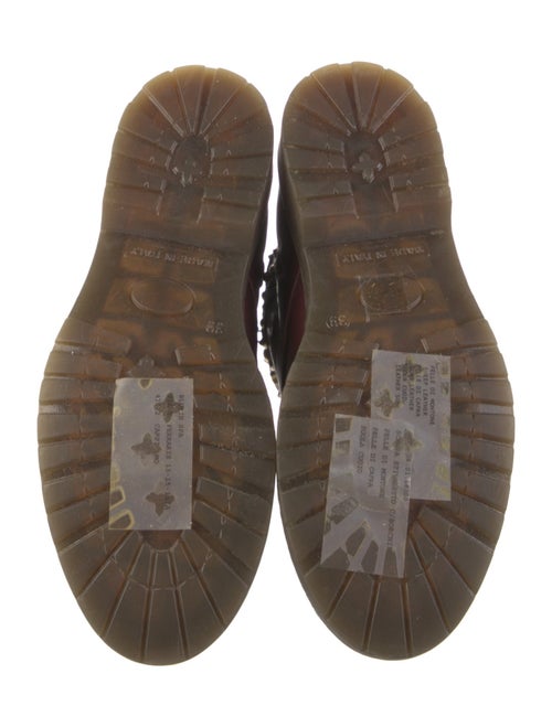 Blugirl Blumarine Leather Combat Boots