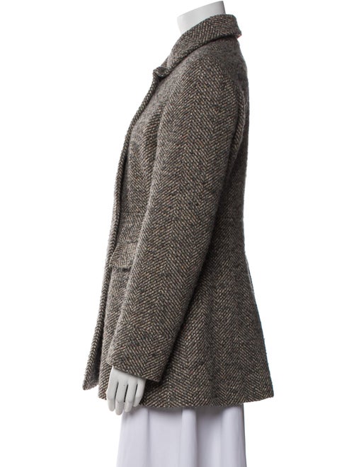 Blugirl Blumarine Wool Tweed Pattern Blazer