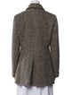 Blugirl Blumarine Wool Tweed Pattern Blazer