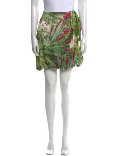 Blugirl Blumarine Printed Mini Skirt