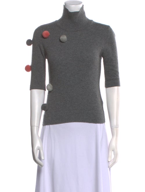 Blugirl Blumarine Wool Turtleneck Sweater