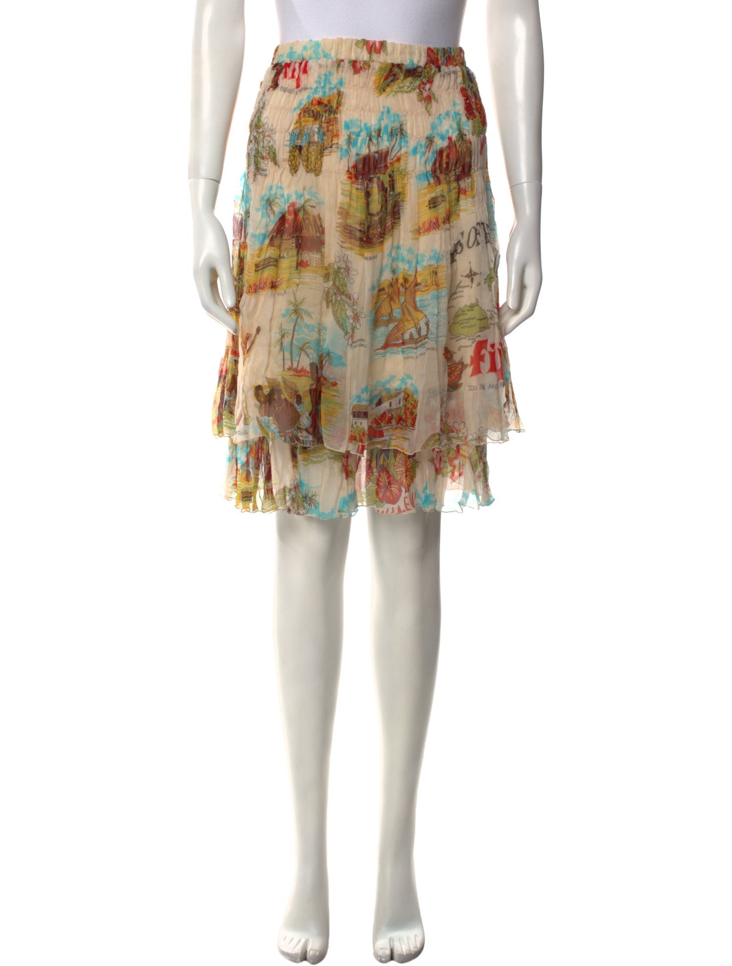 Blugirl Blumarine Vintage Knee-Length Skirt