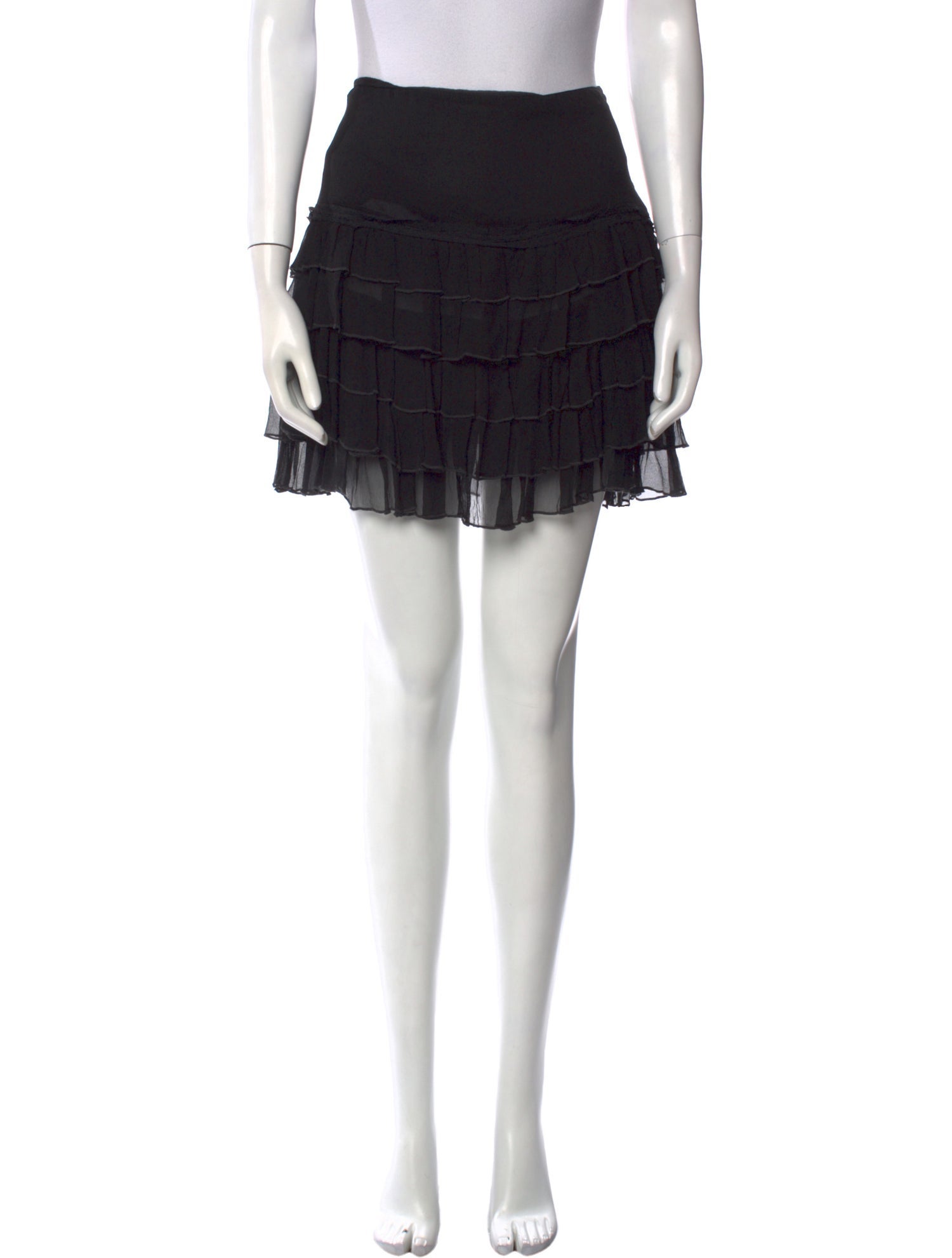 Blugirl Blumarine Silk Mini Skirt