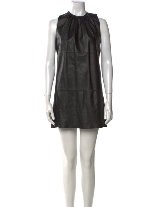 Blugirl Blumarine Leather Mini Dress