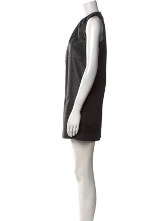 Blugirl Blumarine Leather Mini Dress