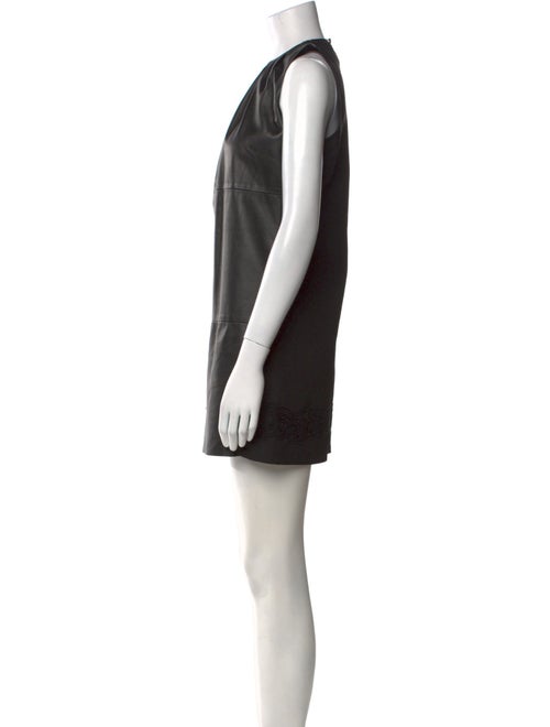 Blugirl Blumarine Leather Mini Dress