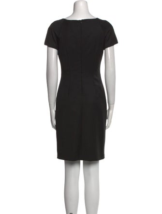 Blugirl Blumarine Bateau Neckline Long Dress