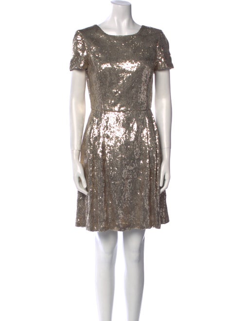 Blugirl Blumarine Bateau Neckline Mini Dress