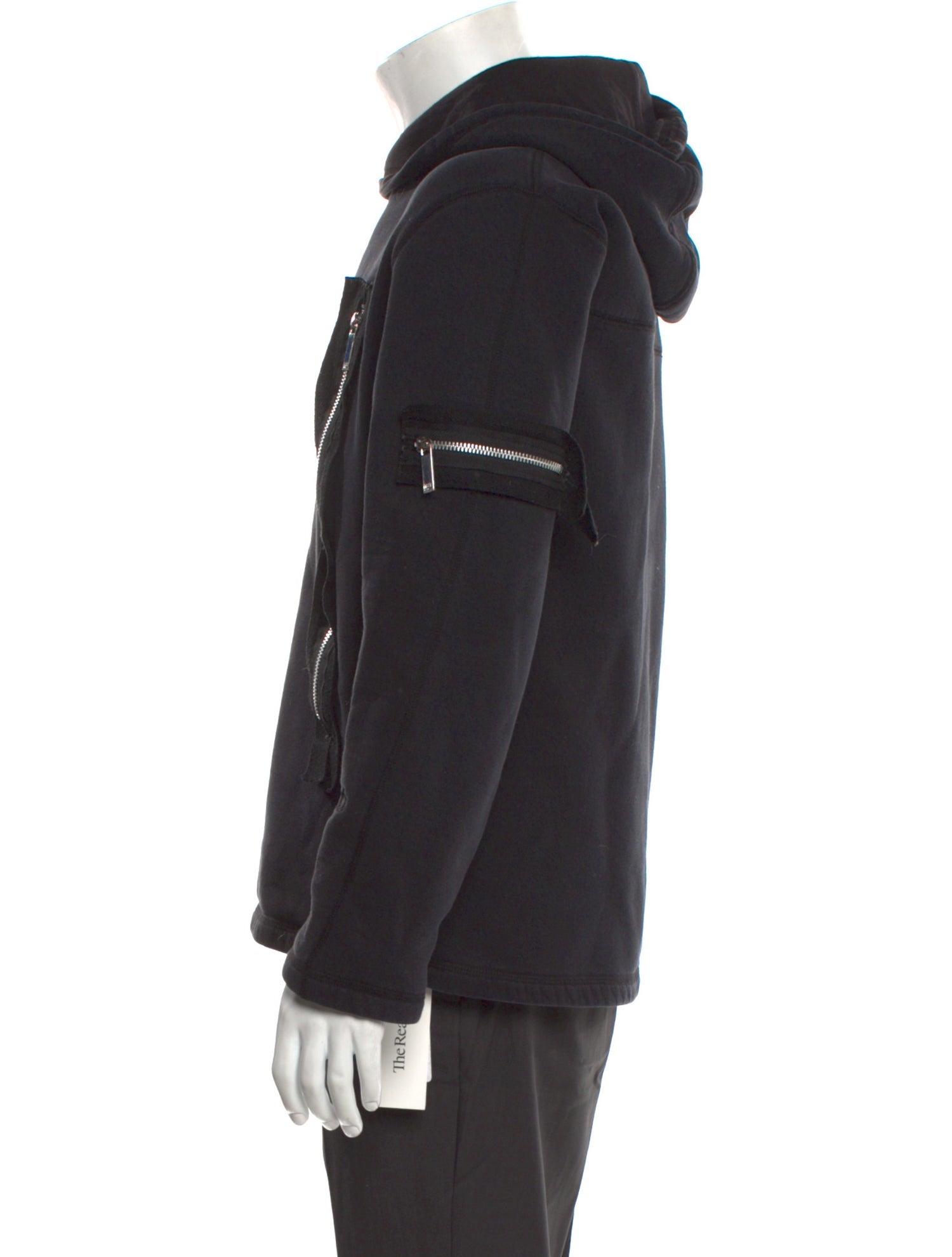 Blood Brother Mock Neck Long Sleeve Hoodie