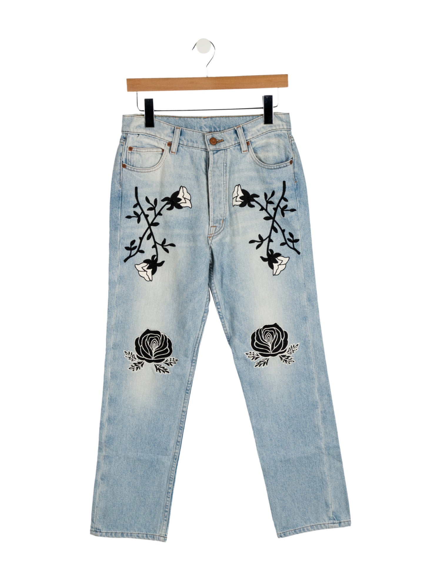 Bliss and Mischief Printed Straight Leg Pants