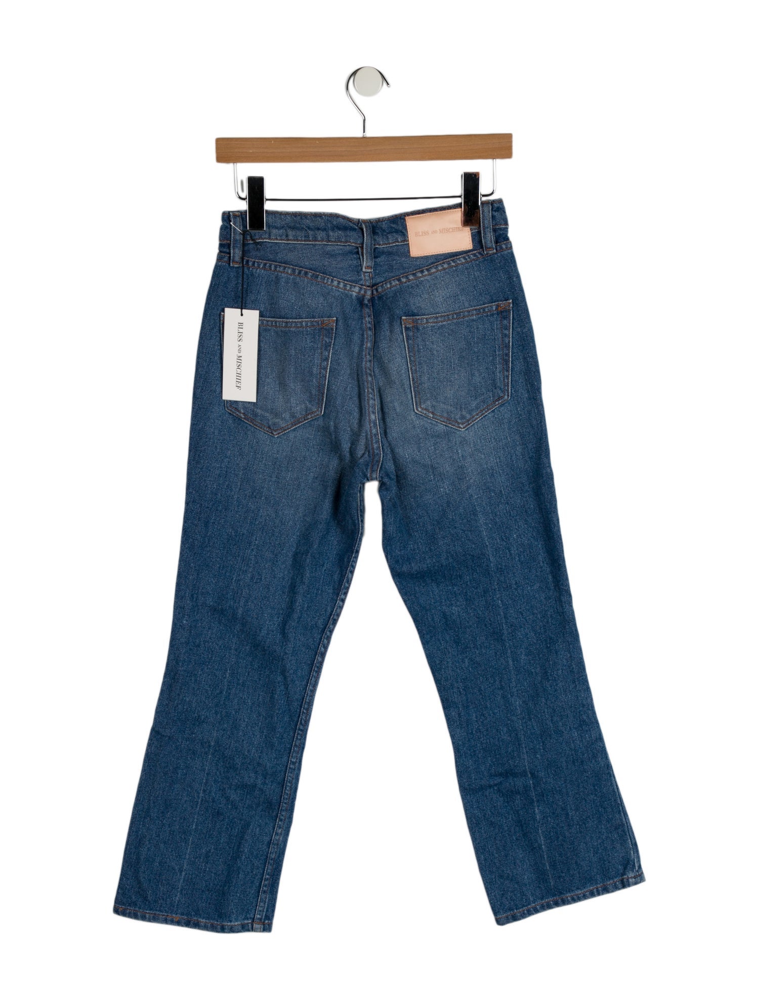 Bliss and Mischief Mid-Rise Wide Leg Jeans w/ Tags