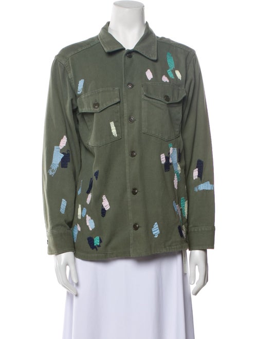 Bliss and Mischief Printed Utility Jacket