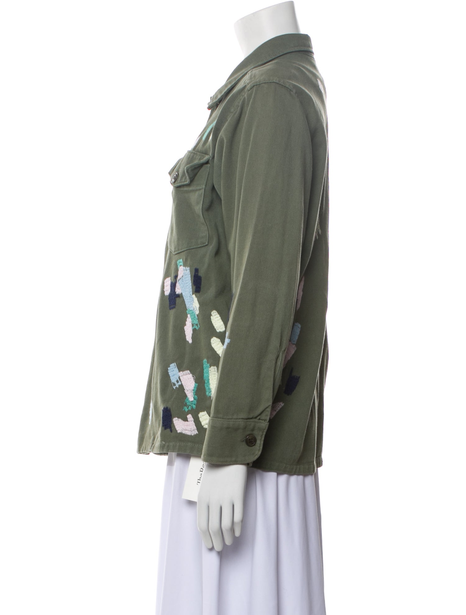 Bliss and Mischief Printed Utility Jacket