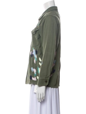 Bliss and Mischief Printed Utility Jacket