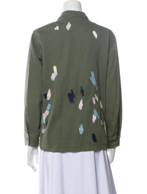 Bliss and Mischief Printed Utility Jacket