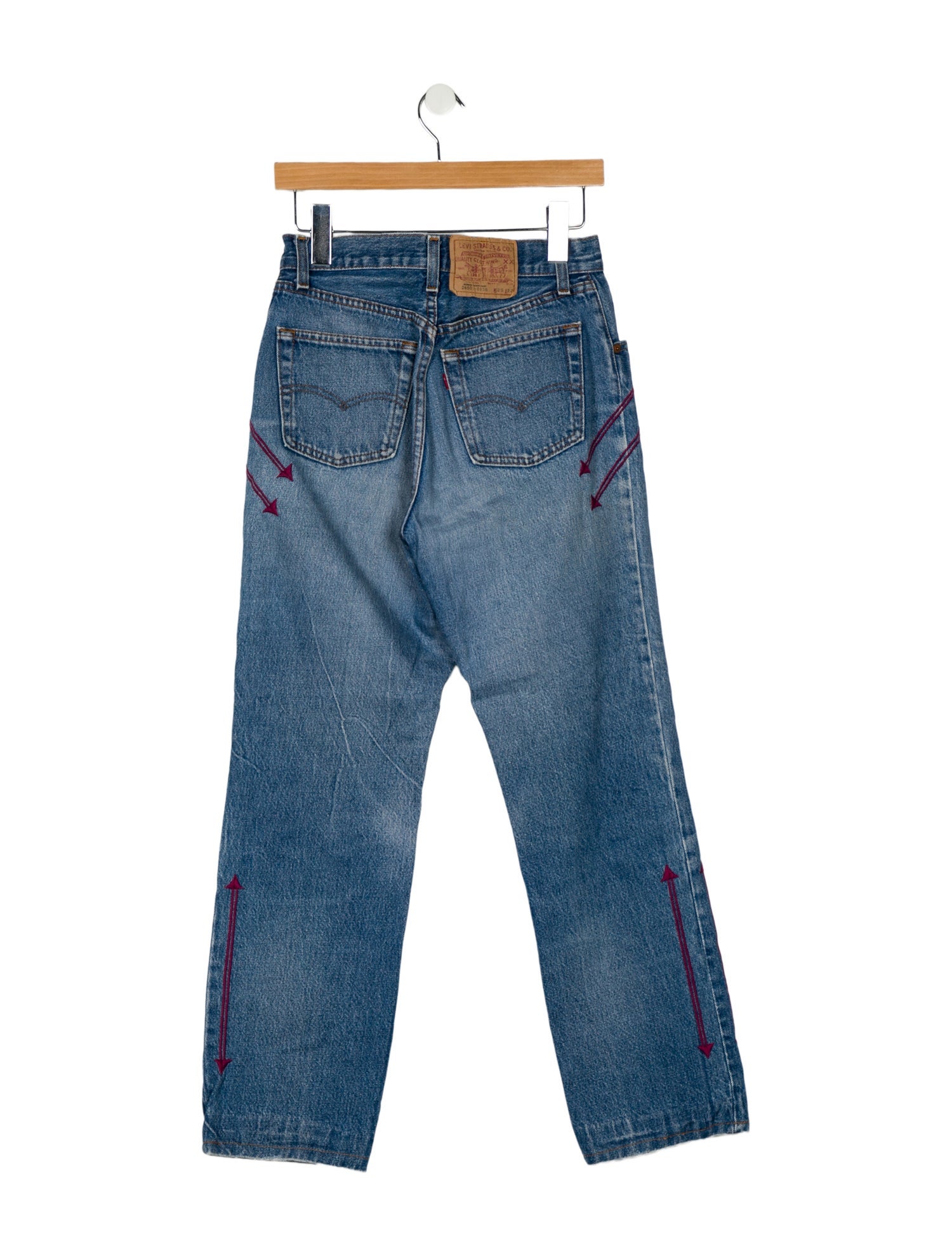 Bliss and Mischief Mid-Rise Straight Leg Jeans