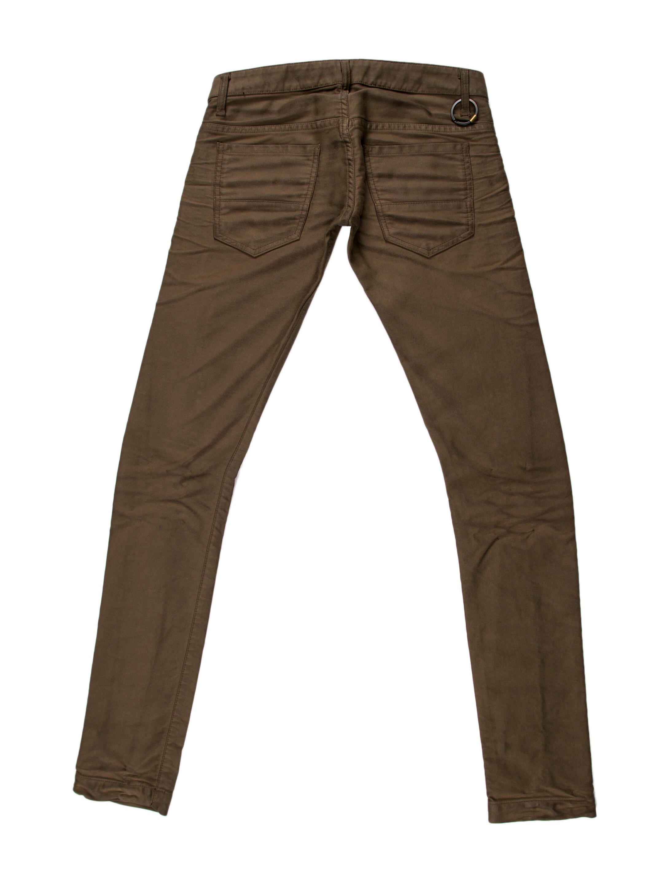 Black Ring Low-Rise Skinny Leg Jeans