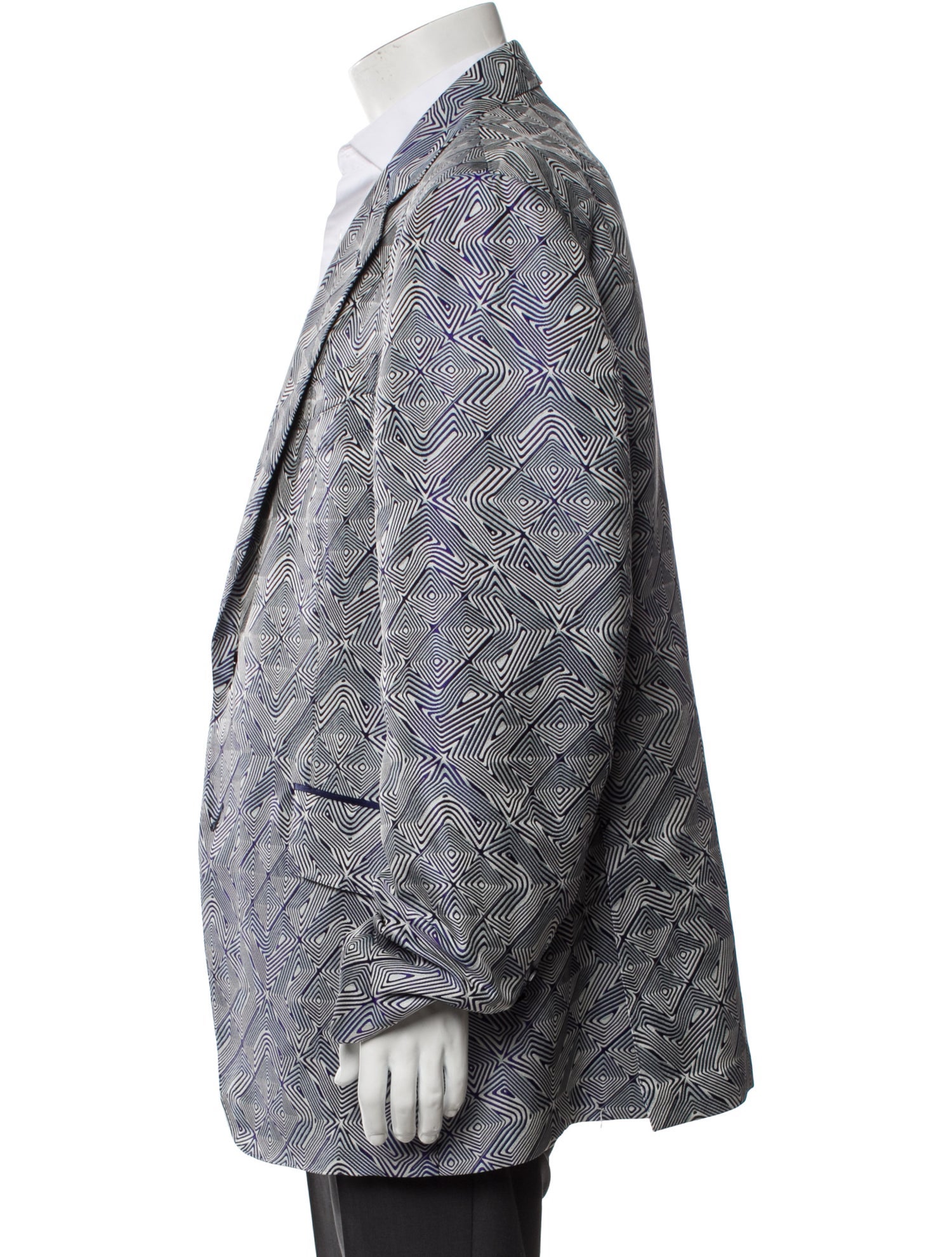 Billionaire Printed Blazer