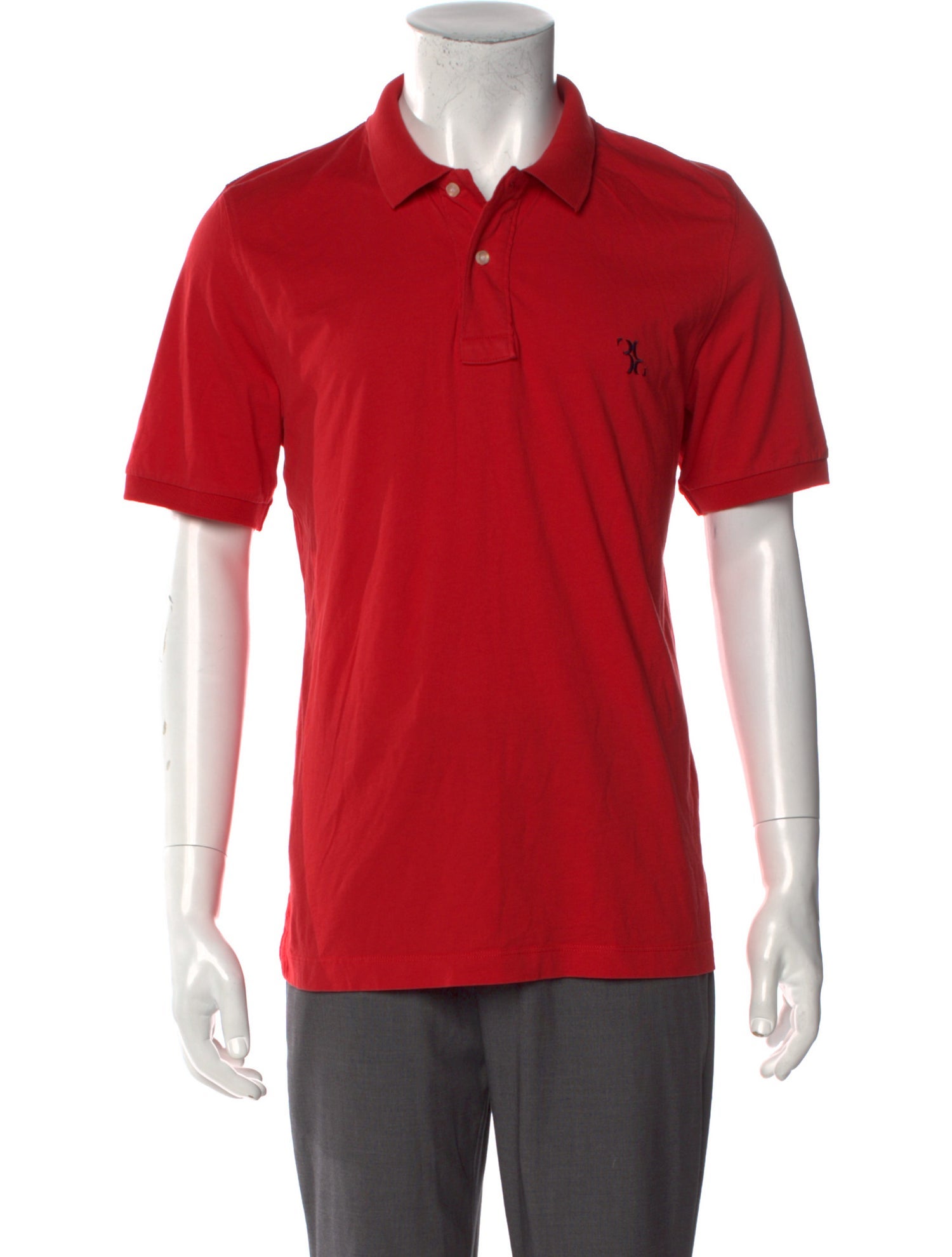 Billionaire Collar Short Sleeve Polo Shirt